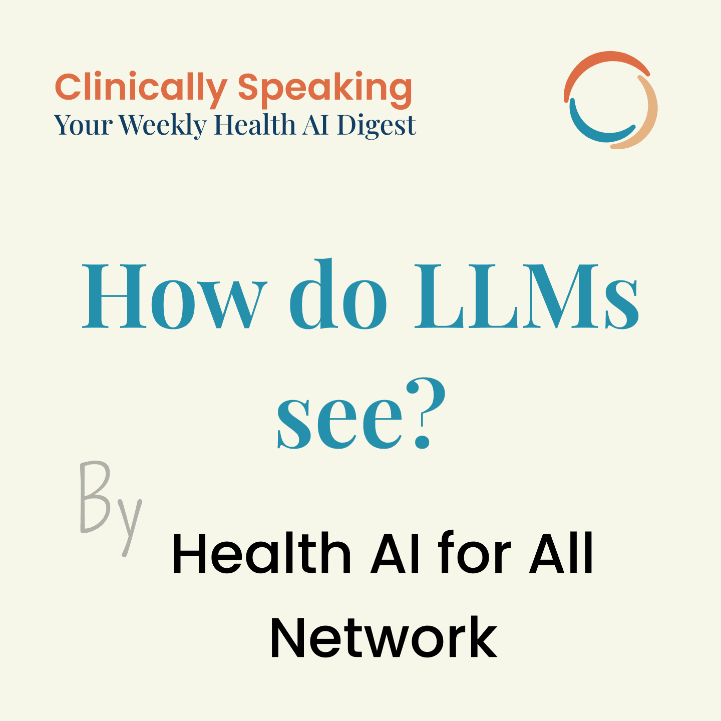 How do LLM see?